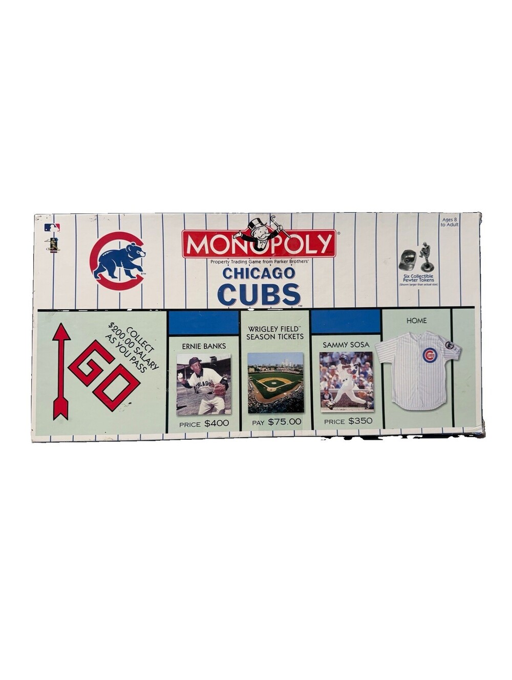 Chicago Cubs Monopoly Collector’s Edition Open Box Never Played MLB Baseball